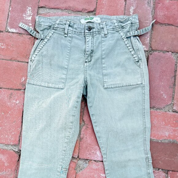 Anthropologie by Holding Horses Sage Green Utility Pants | Size 29 | Adjustable - Picture 12 of 14
